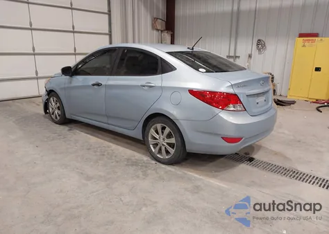 2013 Hyundai Accent Gls z USA, uszkodzony, nr VIN KMHCU4AE7DU462598